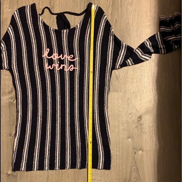 Express Tie Back Sweater - Picture 8 of 12